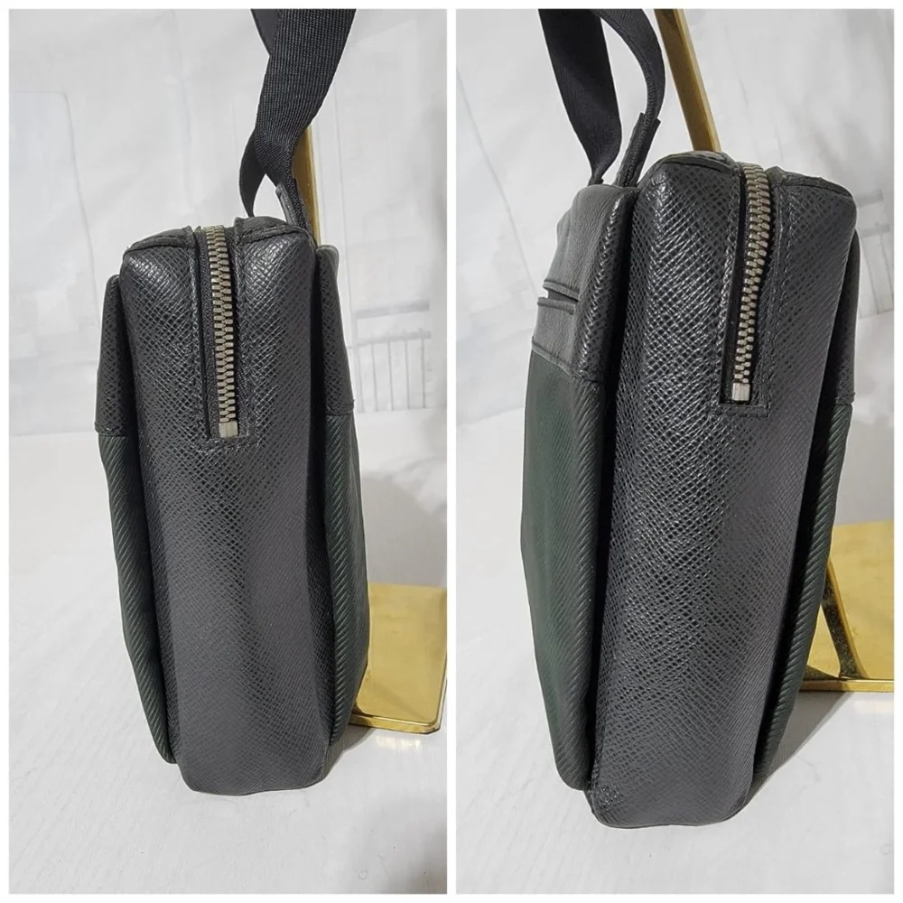 Authentic Louis Vuitton Taiga Leather Sayan Messenger Bag - Picture 9 of 15